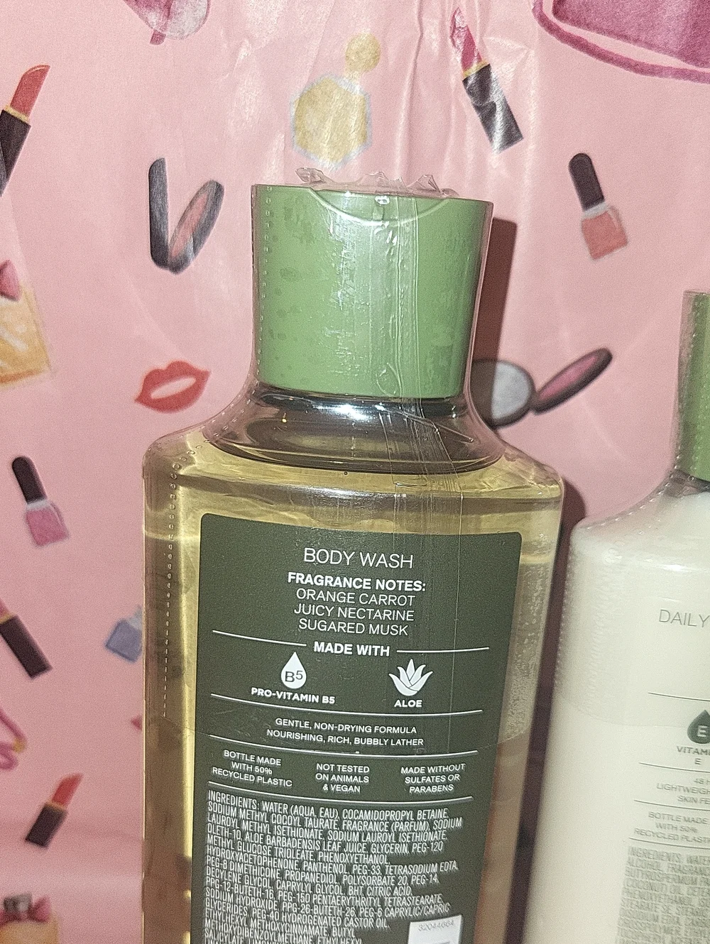 Bath & Body Works Carrot Charm 2 Pc. Set Body Wash & Body Lotion NEW Sealed FS